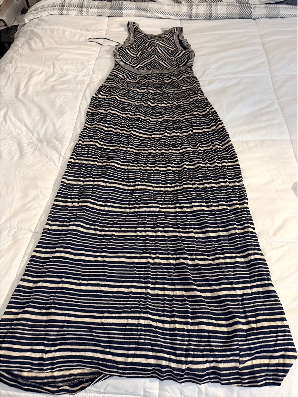 Trina Turk Sleeveless Striped Maxi Dress